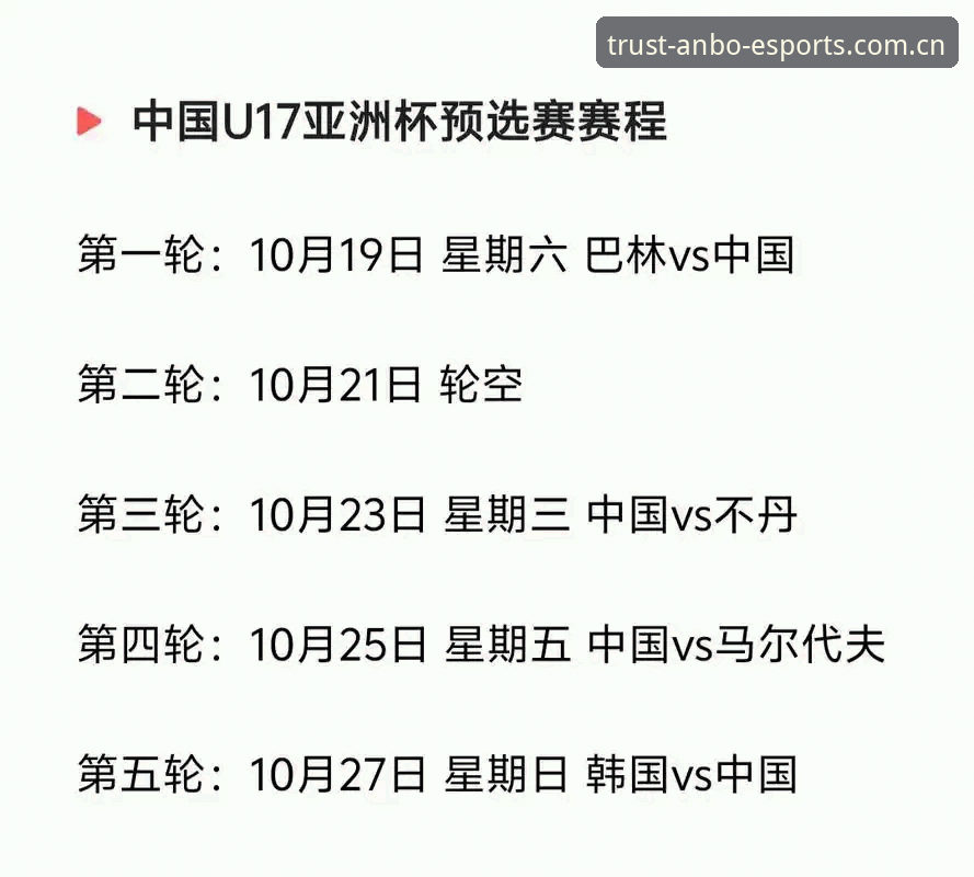 U17世界杯抽签结果深度评测：中国足球青训挑战与机遇并存